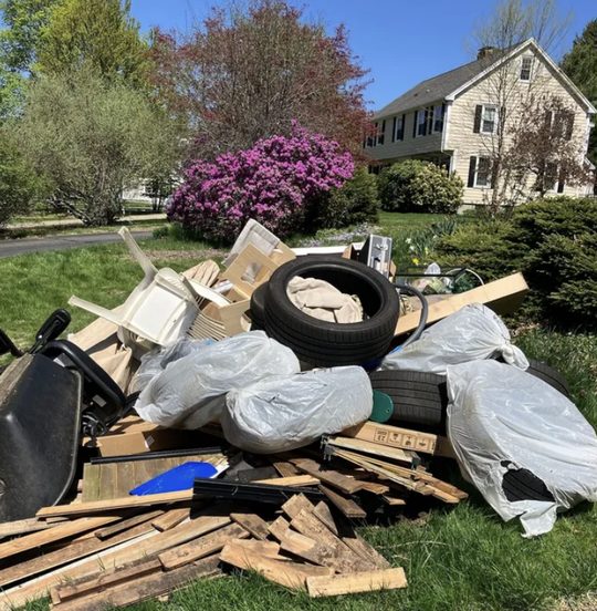 Tire removal and other hard-to-toss items